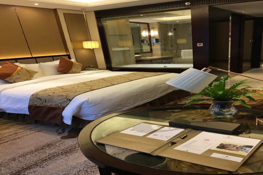 Bosideng International Hotel Yangzhou Dış mekan fotoğraf